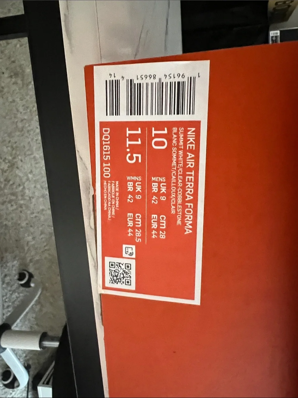 Off-White Nike Terra Forma boots